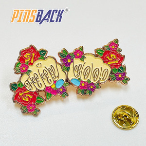 Spille Personalizzate in Metallo con Smalto Morbido, Placcatura Oro/Argento/Bronzo, Tecnica <span class=keywords><strong>di</strong></span> Fusione, Logo Glitterato, Ordini all'Ingrosso, <span class=keywords><strong>Anime</strong></span> Femminile - Product Image 3