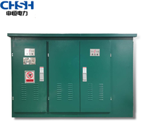 Transformateur de sous-station, sous-station métallique préfabriquée, armoire de commutation pour éclairage public, boîte de distribution 10 kV IP65 haute tension