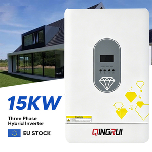 ระบบไฮบริดโซลาร์เซลล์ 5kw 6kw 8kw 10kw 15kw  IP65 3 เฟส สมาร์ท ดูอัลเอาท์พุต แบบเชื่อมต่อกับระบบไฟฟ้าสาธารณะ สำหรับใช้ในที่อยู่อาศัย ED Solar Hybrid 5kw 450v - Product Image 1