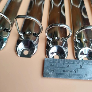 High Quality Metal <strong>Binding</strong> Clips Sliver Binder Clip Ring Binder Mechanism Loose-leaf File <strong>Folder</strong> - Product Image 2