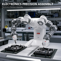 Robot collaboratif à double bras ABB YuMi IRB 14000 pour l'assemblage de précision électronique pour l'automatisation des usines, nouveau modèle
