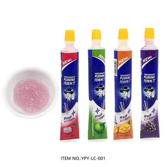 Хит продаж, зубная паста нового типа, пудинг, вкусный смешанный фруктовый вкус, жидкий джем, желе, конфеты