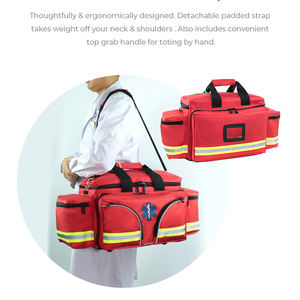 Ustom-kit de primeros auxilios médico, bolsa de suministros de emergencia para supervivencia en hospital, resistente al agua - Product Image 5