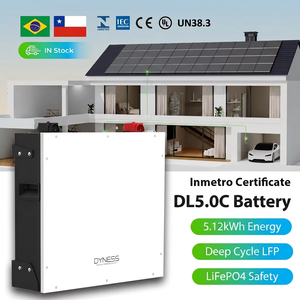 Batería de Pared Dyness DL5.0C 51.2V 100Ah 5.12kWh con BMS Inteligente, 6000 Ciclos, Montaje en Pared para Almacenamiento Solar Doméstico, Instalación Flexible DL5.0C - Product Image 1