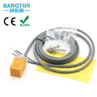 Sensor Proximitas Otomatisasi Industri BANGTOS PNP NO ABS, Saklar Proximitas Induktif, Jarak Penginderaan 8mm