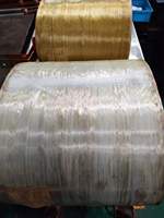 Bande isolante en fibre de verre tissée imprégnée de résine polyester Haiying 2830, haute température, pour moteur, résistance à la traction 500