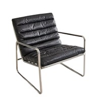 Fauteuil individuel minimaliste italien, chaise de loisirs avec structure métallique personnalisable pour réception d'hôtel