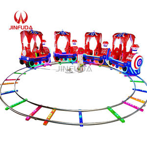 <span class=keywords><strong>Train</strong></span> électrique certifié sécurité en promotion avec rails pour enfants, idéal pour centres commerciaux intérieurs, fonctionnement stable, design cartoon, jouet à chevaucher amusant - Product Image 6