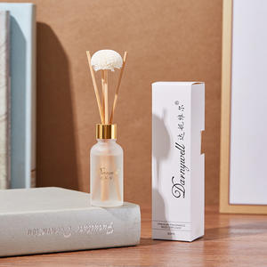 Bouteille en verre <span class=keywords><strong>eyfel</strong></span> bâton en fibre décorative diffuseur de roseaux naturels bouteilles en verre pour 500 ml - Product Image 3