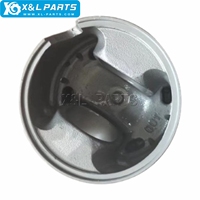 Kit de réparation complet du moteur, comprenant un kit de chemises de cylindre et des segments de piston, pour Hino K13C P11C EM100 EK100