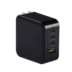 מהיר gan מטען pd 100w 4 יציאות USB-C מטען קיר מהיר מתאם עבור טלפון נייד