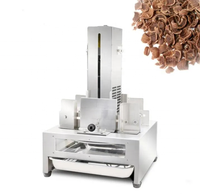 Barre de chocolat professionnelle commerciale en acier inoxydable à grande vitesse coupe-chocolat automatique électrique Machine à raser le chocolat