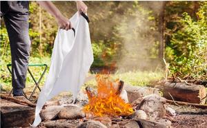 Couverture anti-feu d'urgence pour la maison, la <span class=keywords><strong>cuisine</strong></span>, le camping, le bateau, la voiture et le bureau - Couverture de sécurité anti-feu imperméable pour l'extérieur - Product Image 4