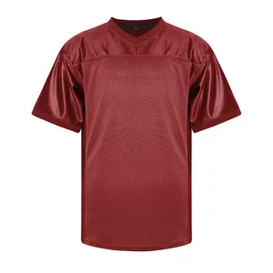 2025 nuovi arrivi uomini all'ingrosso ricamato Logo maglia da Football americano stampa a sublimazione tutte le magliette da Rugby della squadra - Product Image 6