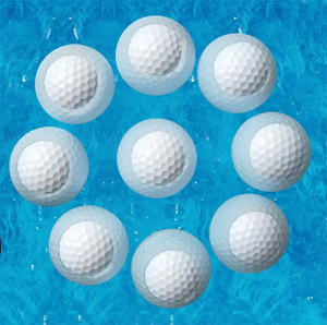 Balles de golf flottantes avec logo personnalisé pour étang, balles de pratique de golf à eau, parfaites pour le golf en piscine sur le lac - Product Image 2