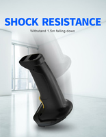 Buen precio 1D Handheld PDA Barcode Scanner con láser USB Reader Light Feature para Android OS Certified ROHS Stock Interface