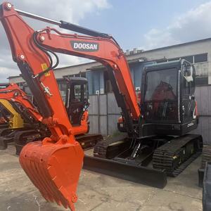 Equipo óptimo para la renovación de terrenos agrícolas en sitios de construcción estrechos con la excavadora pequeña Doushan DX60-9C de 6 toneladas. - Product Image 5