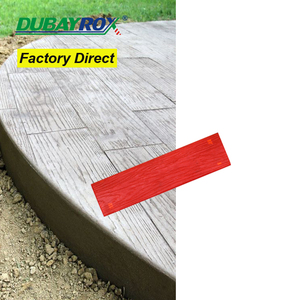 Moules à béton en caoutchouc pour estampage de béton à effet bois - Product Image 2