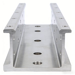 Fabrication sur mesure de tôles en alliage d'aluminium usinées CNC 5 axes de haute précision pour machines industrielles - Product Image 1