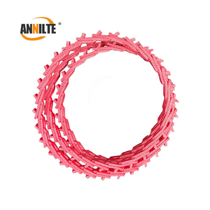 Cinghia a <span class=keywords><strong>V</strong></span> regolabile di alta qualità Annilte Power Twist Plus Drive Link <span class=keywords><strong>V</strong></span> Belt Rossa Tipo M per trasmissione - Product Image 1