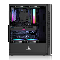 Boîtier de jeu de haute qualité ATX MATX MINITX USB3.0 armoire de PC de jeu verre trempé transparent refroidissement par eau boîtier PC jeu