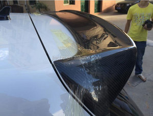 De fibra de carbono trasero Spoiler de techo alas para <span class=keywords><strong>Volkswagen</strong></span> <span class=keywords><strong>Golf</strong></span> 6 <span class=keywords><strong>VI</strong></span> MK6 estándar parachoques (no para GTI R) 2010-2013 RZ estilo - Product Image 5