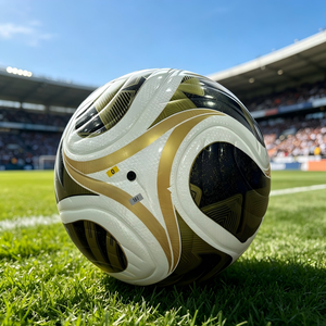 Pallone <span class=keywords><strong>da</strong></span> <span class=keywords><strong>Calcio</strong></span> Professionale Misura 5, Materiale PU, Termosaldato, Cucito a <span class=keywords><strong>Macchina</strong></span>, Alta Precisione, Durevole, Winsun - Product Image 1