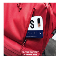 Sac à dos scolaire décontracté unisexe de haute qualité, imperméable, en tissu Oxford avec doublure en polyester pour adolescents et étudiants