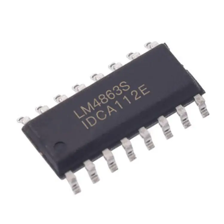새로운 오리지널 LM4863 LM4863S LM4863N LM4863D LM4863M SOP-16 2 채널 오디오 전력 증폭기 Ic 칩