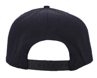 Gorras de golf con cuerda impermeables de ajuste seco de poliéster de 6 paneles para hombre con logotipo personalizado, gorras deportivas de Polo a prueba de agua con agujero para camiseta de golf