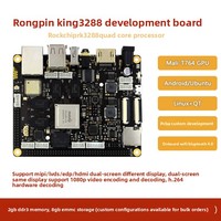 Carte de développement RK3288 d'origine, Linux/Android/Ubuntu OS, carte d'évaluation IA de reconnaissance faciale Rockchip, GPU Mali-T764