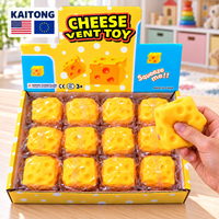 KAITONG Ball Custom Burger Chocolate Bulk Butter Mix Assorted Fruit Fidget Squeeze Cheese Squishies Toys