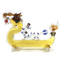 Carafe à liqueur en verre en forme de dragon de 1000 ml pour homme, soufflée à la main, haute qualité, pour gin, liqueur, bourbon, vodka ou vin