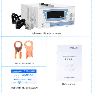 Wanptek 60V/30A 1800 Wát có thể điều chỉnh phòng thí nghiệm cung cấp điện cho mạ điện pin lão hóa công nghệ nghiên cứu và phát triển - Product Image 6