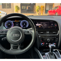 Reproductor Multimedia para Auto de 24.6 Pulgadas y Panel de Instrumentos Digital con CarPlay Inalámbrico para Audi A4/S5/A4L 2009-2016, Instalación No Destructiva