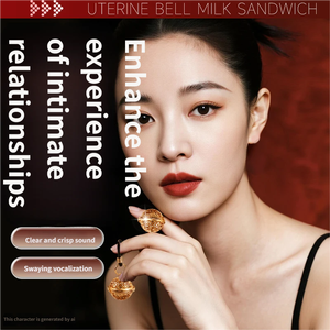 SM- Golden Milk Clip Jouets sexuels pour adultes Interaction de couple Accessoires de flirt Jouet de bondage - Product Image 5