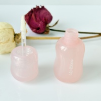 Gloss à lèvres personnalisé en gros, mini tubes de gloss à lèvres personnalisés, contenants cosmétiques vides, emballage avec logo privé