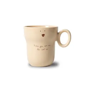 2023 New Creative Nordic Ins Style Matte Ceramic Coffee Cup Tea Strengthened Porcelain Simple Mug