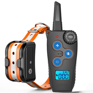 2025 nueva llegada recargable IPX7 impermeable 1800FT Control Remoto Sin daños collar de adiestramiento para perros - Product Image 6