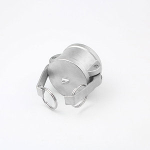 Stainless Steel Dc Type <b>Quick</b> <b>Connector</b> Female Plug Cap Clamp Style Joint Dn 15 - Product Image 2