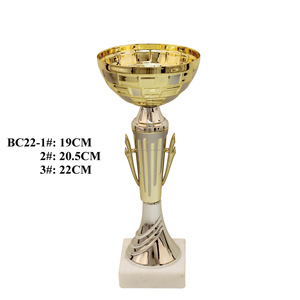 Último diseño de alta calidad Custom Music Award Trofeo de fútbol Baloncesto Champions League Metal Trophy Cup - Product Image 4