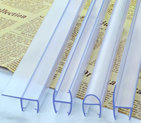 Bandes d'étanchéité transparentes en PVC/PC personnalisées, durables, pour baignoires et portes de douche (livraison rapide)