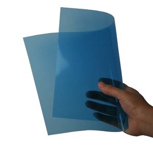 Lámina de PVC Azul A4 0.2mm 0.25mm 0.3mm, Cubierta Azul Cielo para Protección de Documentos - Product Image 1