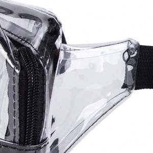 Outdoor Unisex Trip Wash <b>Bag</b> Outdoor Sports <b>Multi</b> <b>Compartment</b> Waterproof Storage <b>Bag</b> Sport Fanny Pack Pvc clear Fanny Pack - Product Image 4