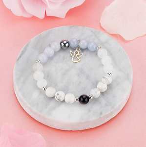 Bracelet naturel en perles de verre colorées, pierre de l'amour-propre, le mieux noté, sans surmarge de revendeur, plan de prix progressif - Product Image 1