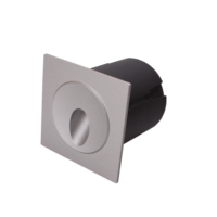 Spot lumineux LED encastrable 3W, 3000K, IP67, lumière extérieure, éclairage pour marches, mur et escaliers