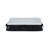Boîtier de montage en rack 19 pouces 2U 3U en aluminium anodisé sablé pour amplificateur électronique et alimentation