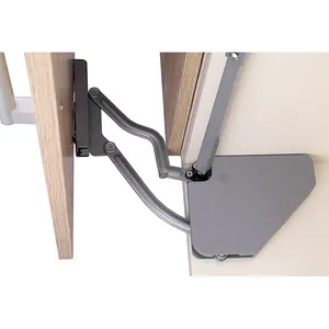Supporto per porta sollevabile pieghevole supporto per sistema di sollevamento idraulico con chiusura ammortizzata supporto per armadio con apertura verso l'alto