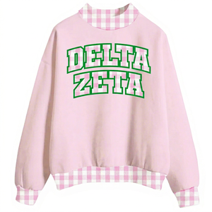 Sudaderas y Hoodies Personalizadas de Alta Calidad para Mujer, Cuello Alto, Forro Polar, Logotipo Bordado/Estampado en la Parte Delantera, Talla Grande, Manga Corta, para Invierno - Product Image 1