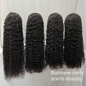 Peluca de Cabello Virgen al por Mayor con Densidad del 200%, Transparente HD para Encaje 13x4, Peluca Frontal de Encaje Larga sin Pegamento para Bebés - Product Image 6